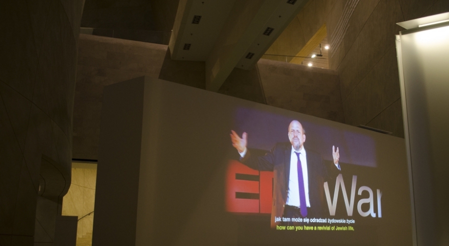 Film o współczesnym życiu żydowskim w Polsce prezentowany w Muzeum Polin /fot. Chidusz