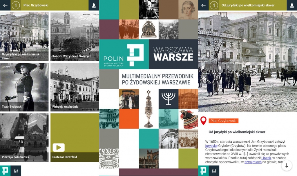 Nowa aplikacja mobilna MHŻP POLIN "Warszawa Warsze"