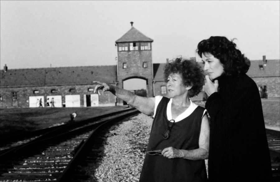 Marceline Loridan-Ivens i Anouk Aimee w Birkenau