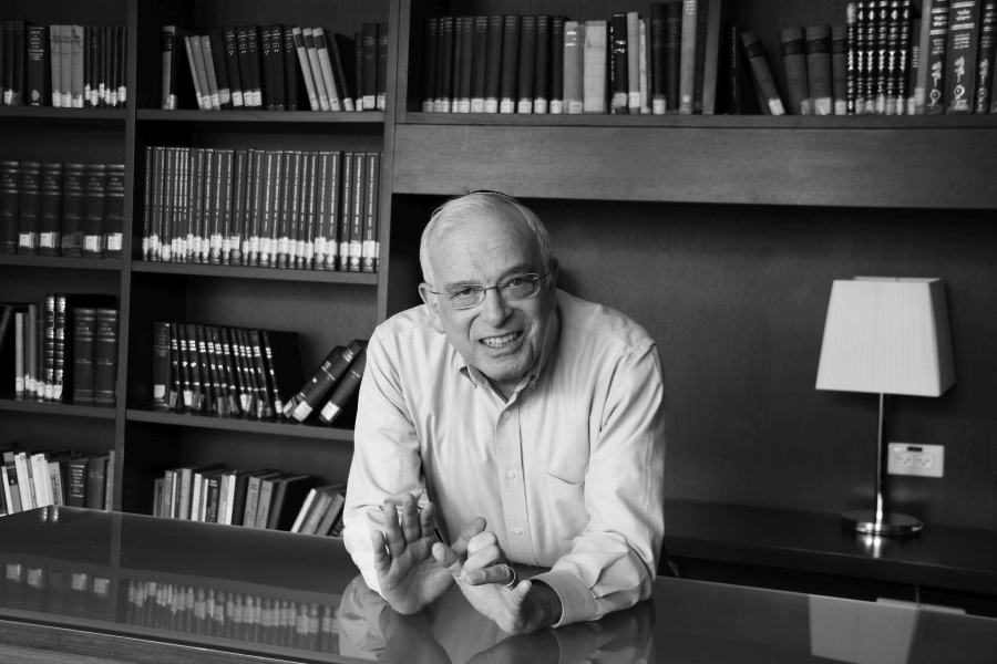 Prof. Moshe Rosman /fot. Smadar Bergman, Israel Institute of Advanced Studies