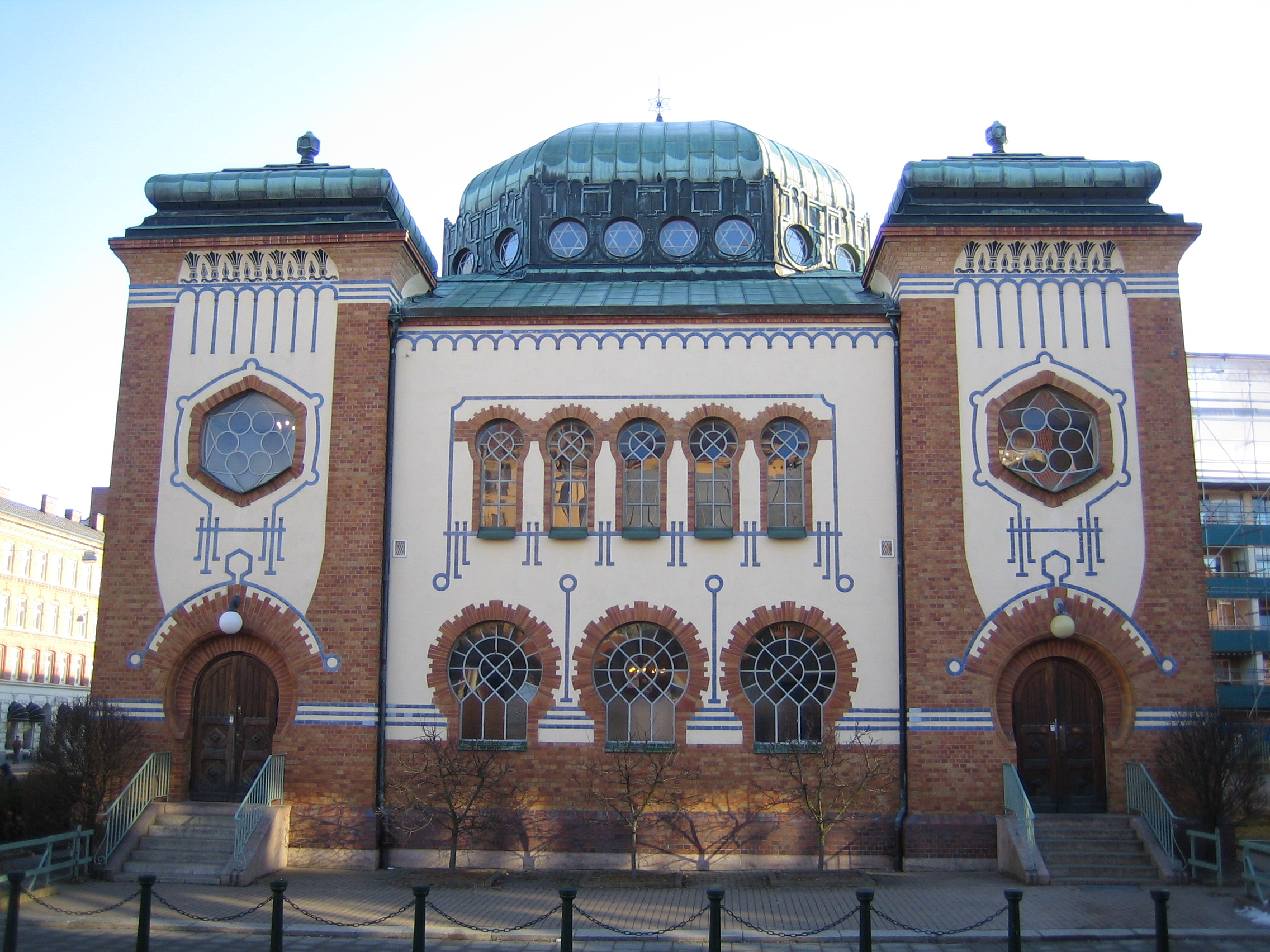Synagoga w Malmӧ. Fot. Wikipedia