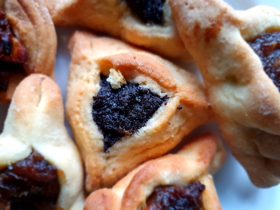 Hamantasze  – tradycyjne ciasteczka na Purim / Fot. Chidusz