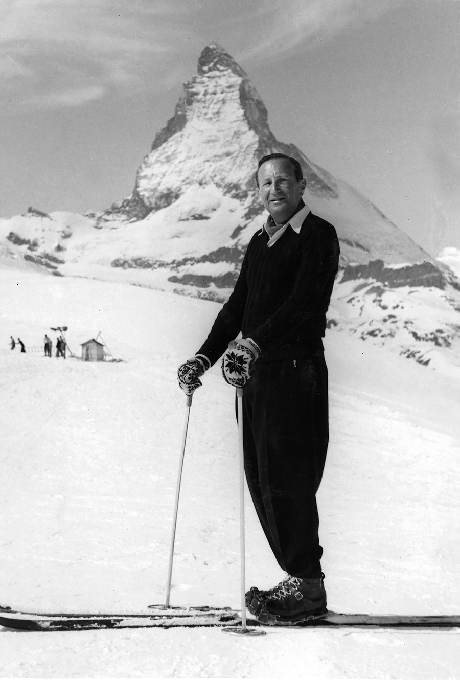 „Dwie góry", Rudi na nartach w Szwajcarii
